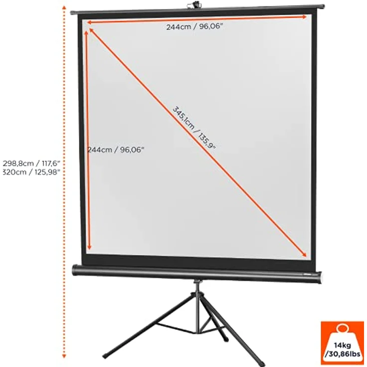 Celexon Stativ Economy 244x244 – Bild 2