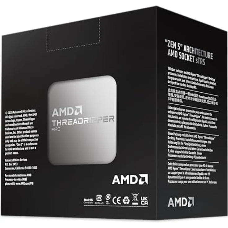 AMD Ryzen Threadripper PRO 9965WX, Desktop-Workstation-Prozessor für höchste Leistung und unübertroffene Skalierbarkeit – Bild 2