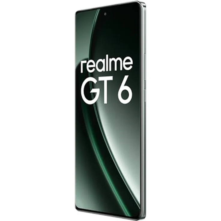 realme GT6 Smartphone 5G 12+256 GB, Snapdragon 8s Gen 3 Chipset, 6000nit Ultra Bright Display, Sony LYT-808 OIS Camera, 120W SUPERVOOC Charge, 5500mAh Massive Battery, Razor Green – Bild 3