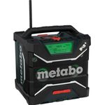 Metabo, Baustellenradio, Akku-Baustellenradio METABO RC12-18 32W DAB+ ohne Akku mit Ladefunktion