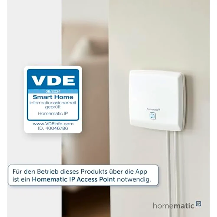 Homematic IP Fenster- und Türkontakt mit Magnet (HmIP-SWDM) – Bild 4
