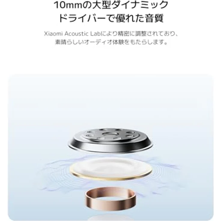 Xiaomi Redmi Buds 6 Play - In-Ear Kopfhörer, 36h Akkulaufzeit, 10mm Dynamik-Treiber mit 4 EQ-Einstellungen, AI-Geräuschunterdrückung für Anrufe, Bluetooth 5.4, Schnellladen für 3h Musik in 10 Minuten, Pink – Bild 2
