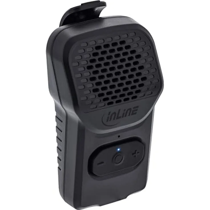 InLine ClipTone Bluetooth Lautsprecher, IPX7, 10 h Akkulaufzeit, Clip-Design, Bluetooth 5.3