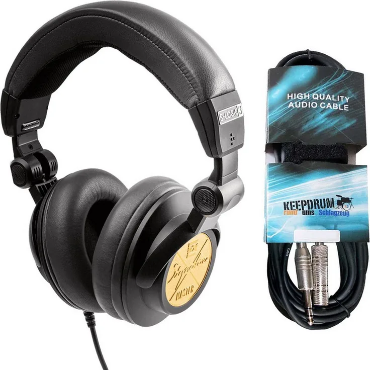 Ultrasone Signature Master MkII, professioneller Studio-Kopfhörer mit Balanced-Mode-Option, S-Logic-Technologie und 4 Anschlusskabeln
