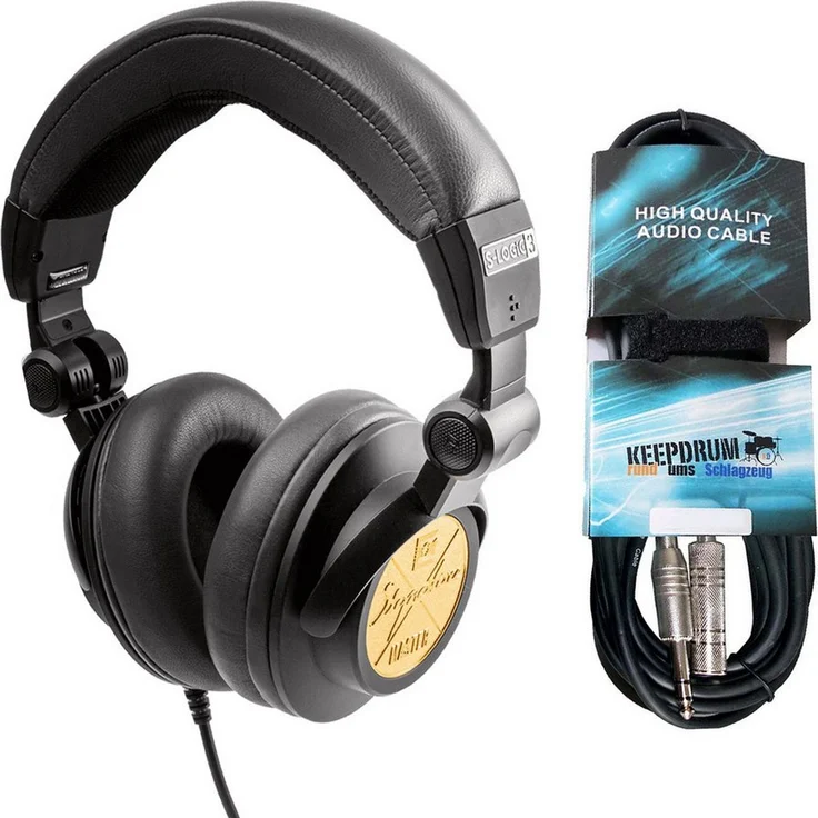 Ultrasone Signature Master MkII, professioneller Studio-Kopfhörer mit Balanced-Mode-Option, S-Logic-Technologie und 4 Anschlusskabeln