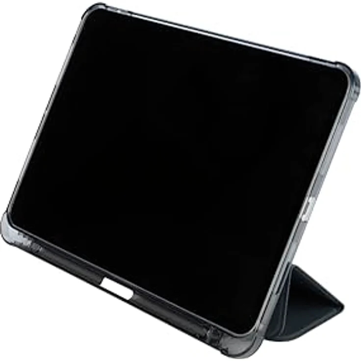 Tucano Satin Tablethülle für iPad Pro 11 Zoll M4 Blaunoir, Stoßfeste Rückseite aus Polycarbonat, Ständerfunktion, Stifteaufbewahrung – Bild 5