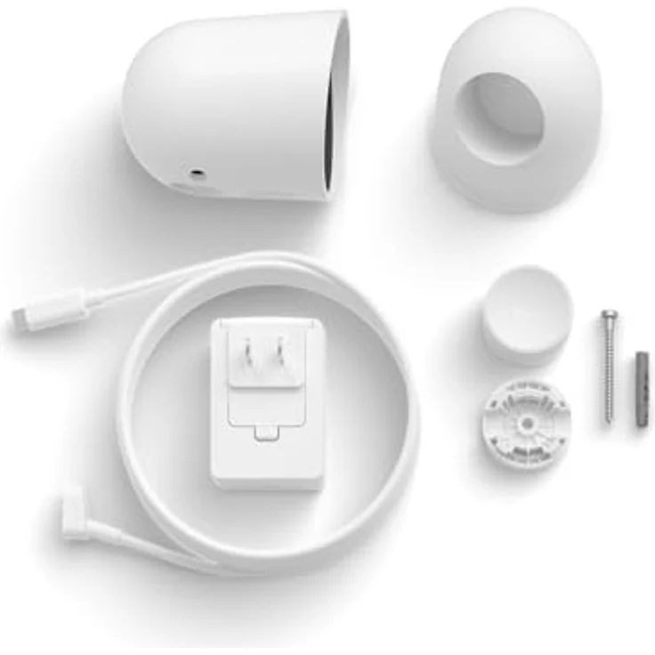 Philips Hue Secure Kamera 2K Desktop, Netzwerkkamera mit intelligenter Bewegungserkennung, Weiss – Bild 7