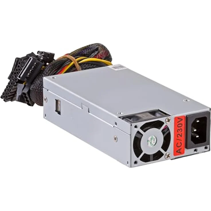 Akyga AK-I1-200, PC Netzteil 200 W mit 80 PLUS-Zertifizierung, aktiv, grau – Bild 3