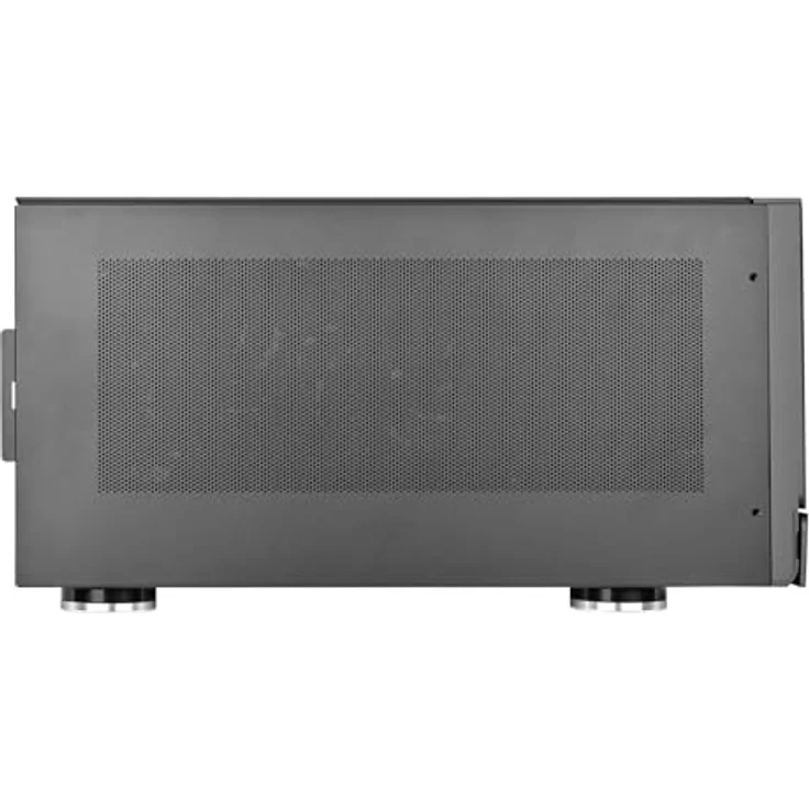 SilverStone Crown 04, HTPC-Gehäuse aus Aluminium mit 8 PCI-Slots, 360mm Kühlung und USB Type-C Anschluss, SST-CW04TB – Bild 3