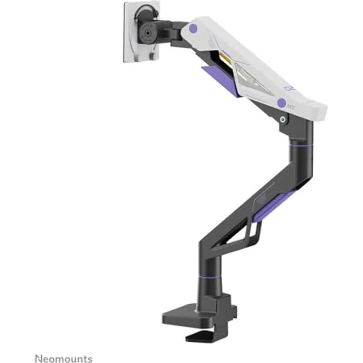 Neomounts DS70-256BL1 ACE Gaming Desk Mount, Monitor Halterung für Displays bis 57 Zoll, schwarz, mit ergonomischer Höhenverstellung und VESA-Kompatibilität – Bild 1