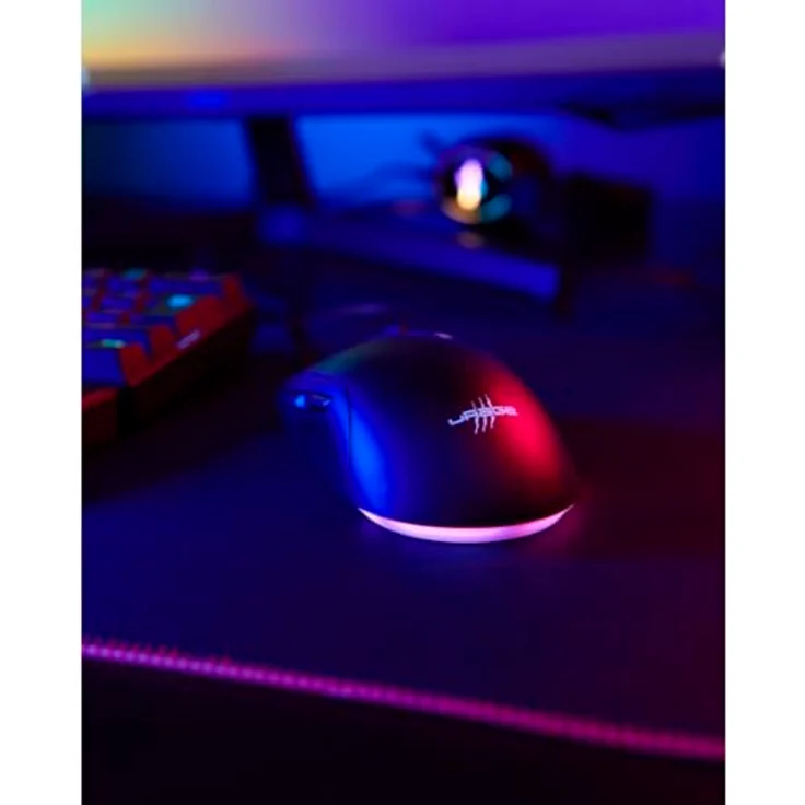 uRage Reaper 250 Gaming-Maus mit Kabel (Rainbow LED, 6.200 dpi, ultra leicht, Rechtshänder, 6 programmierbare Tasten) schwarz – Bild 4