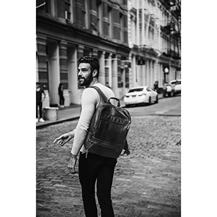 The Chesterfield Brand Wax Pull Up Rich Rucksack Leder 32 cm Laptopfach – Bild 3