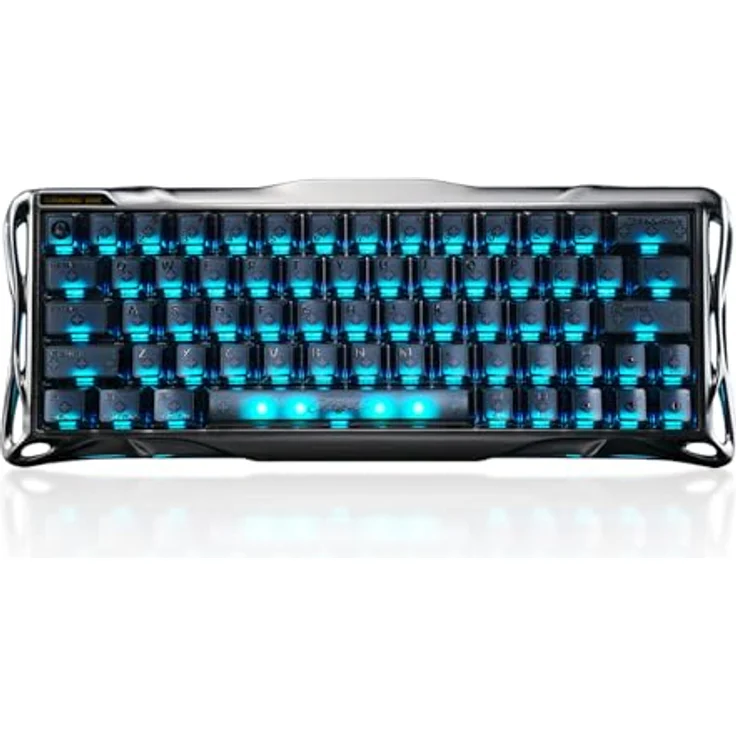 GravaStar Mercury V60 Pro - HE Gaming Keyboard mit RGB-Hintergrundbeleuchtung, schwarz – Bild 2