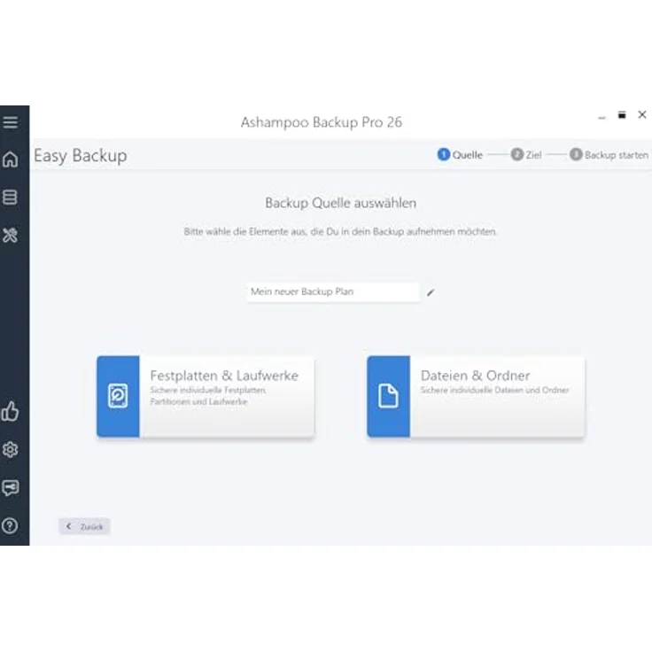 Ashampoo Backup Pro 26, Backup-Software zur Daten- und Systemwiederherstellung, 1 Gerät, 1 Benutzer, PC Aktivierungscode per Product Key Card, verbesserte Performance und Flexibilität, BitLocker-Unterstützung – Bild 5