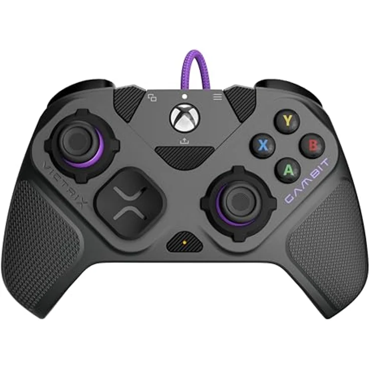 Turtle Beach Victrix Gambit Prime, Wired Tournament Controller mit Dual Core Technologie, 12 austauschbaren Komponenten, kompatibel mit Xbox Series X, S, Xbox One und PC – Bild 3