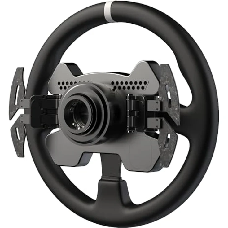 MOZA RACING CS V2P Steering Wheel, 13 Zoll Gaming-Lenkrad mit Aluminium- und Carbonbauweise, Schwarz, kompatibel mit MOZA Wheelbases – Bild 4