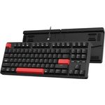 Keychron C3 Pro Verkabelte Mechanische Tastatur, USB-C, Rote LED, QMK/VIA, Red Switch 80% TKL QWERTY US