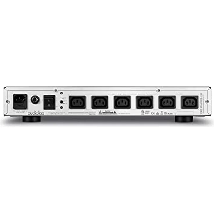 audiolab DC Block 6, Netzfilter & Gleichstromblocker zur Verbesserung der Audioqualität, Silber – Bild 3