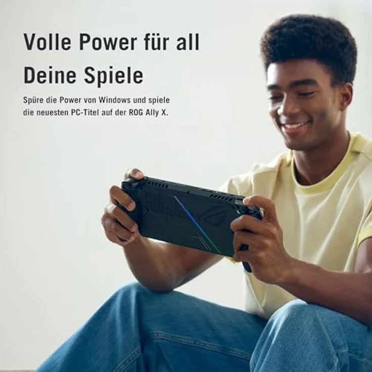 ASUS ROG Xbox Ally X RC73XA-NH011W, tragbare Spielkonsole mit AMD Ryzen™ AI Z2 Extreme Prozessor und ergonomischem Design, schwarz – Bild 10