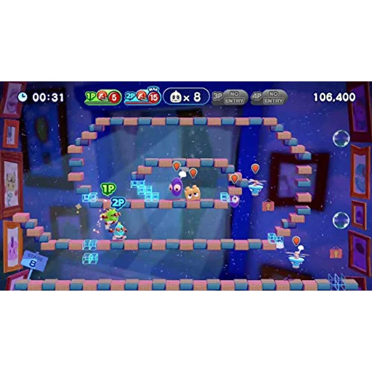 ININ Bubble Bobble 4 Friends - The Baron is Back, PS4-Spiel mit 100 neuen Levels, Multiplayer bis 4 Spieler, inklusive klassischem Bubble Bobble – Bild 2