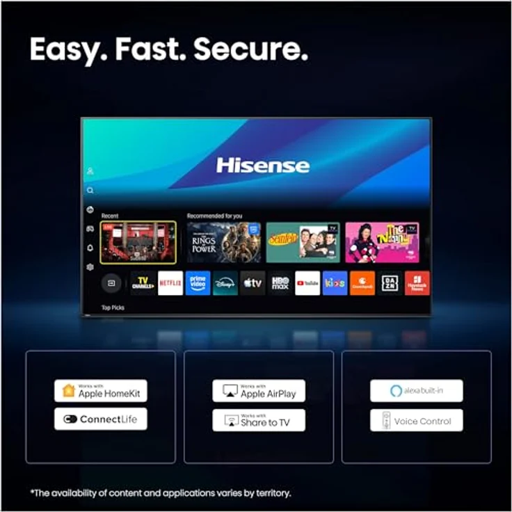 Hisense 85E7S QLED Smart TV, 85 Zoll, Hi-QLED Farbe, Dolby Vision Atmos, IA 4K, Smooth Motion IA, Game Mode Plus, Dolby Vision IQ, HDR10+ Adaptive – Bild 5