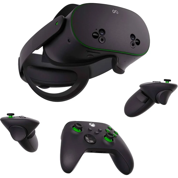 Metabo Meta Quest 3S VR-Brille, 128GB, Xbox Limited Edition, Schwarz, kabellos und optimiert für Gaming