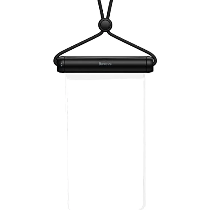 Baseus AquaGlide, IPX8 wasserdichte Handytasche mit Hals- und Handgelenkstreifen für iPhone 15, 14, 13, 12 Pro Max, Samsung Galaxy S24 Ultra und Smartphones bis 18,3 cm (7,2 Zoll) – Bild 1