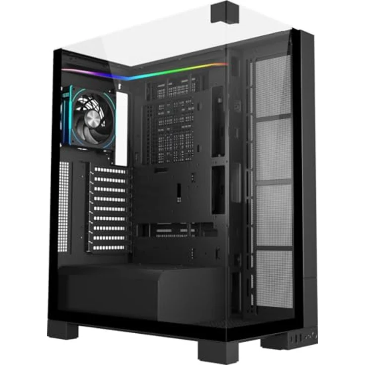 Fortron FSP Geh Ultra U691 BP, E-ATX/ATX/M-ATX/M-ITX PC-Gehäuse, Schwarz – Bild 2