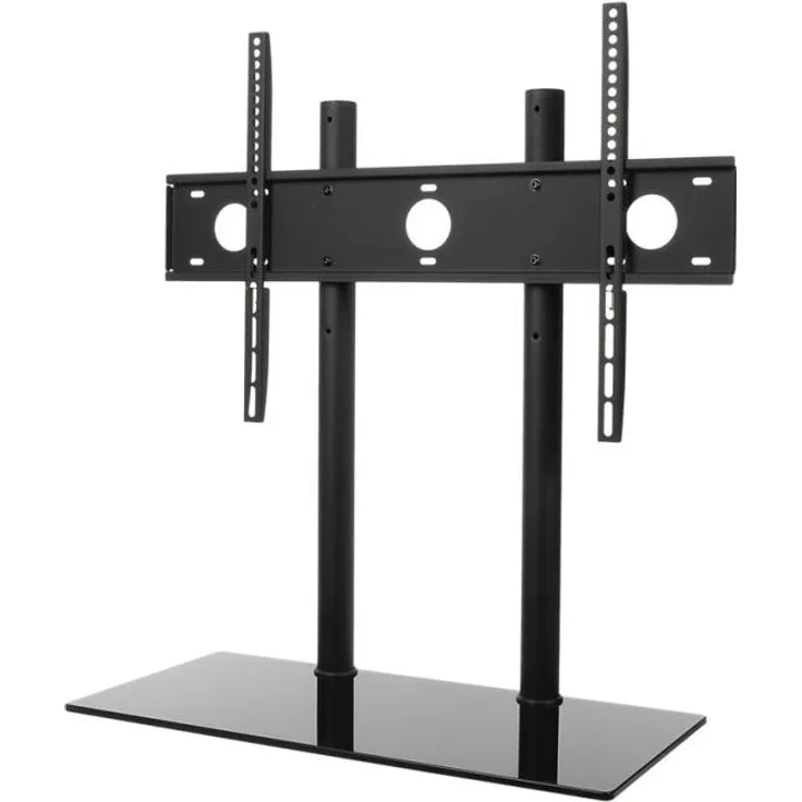 Art STO SD-32 MINI-TABLE/STAND + HOL (Tisch, 65", 50 kg), TV Wandhalterung, Schwarz - Art TV-Halterung mit Tischfunktion, für 32-65 Zoll TVs bis 50 kg, VESA 600x400