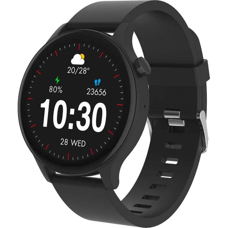 Denver SWC-338 Smartwatch (3,51 cm/1,38 Zoll) mit TFT-Touch-Display und IP67 Schutz – Bild 1