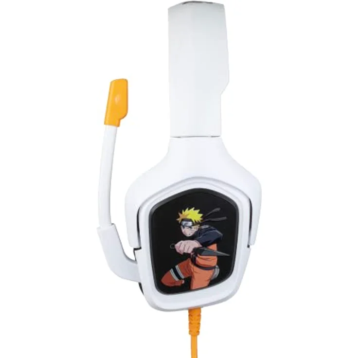 Konix Universal Gaming Headset mit flexiblem Mikrofon, Kompatibel mit PS4, PS5, Xbox One, PC, Tablet, Smartphone, Weiß/Orange, Schwarz, Einzigartige - Preisvergleich – Bild 3