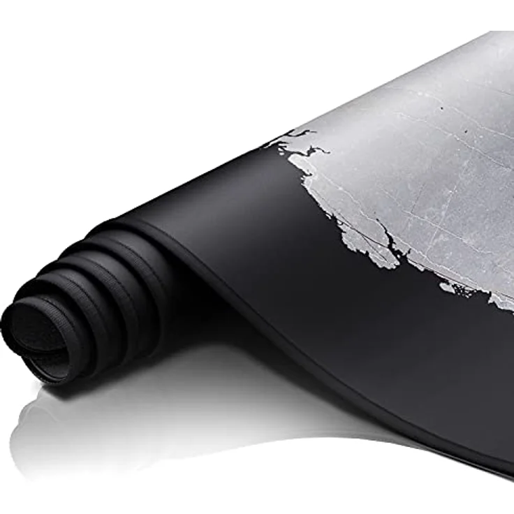 CSL-Computer TITANWOLF XXL Mauspad Gaming Titanwolf 900x400 mm - verbessert Präzision und Geschwindigkeit - Weltkarte – Bild 5