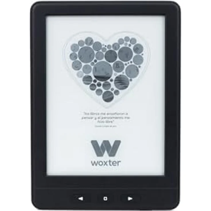 Woxter Ebook EB26-075, 6 Zoll eReader mit 4 GB Speicher und 1024 x 768 px Auflösung, EU-Stecker – Bild 1