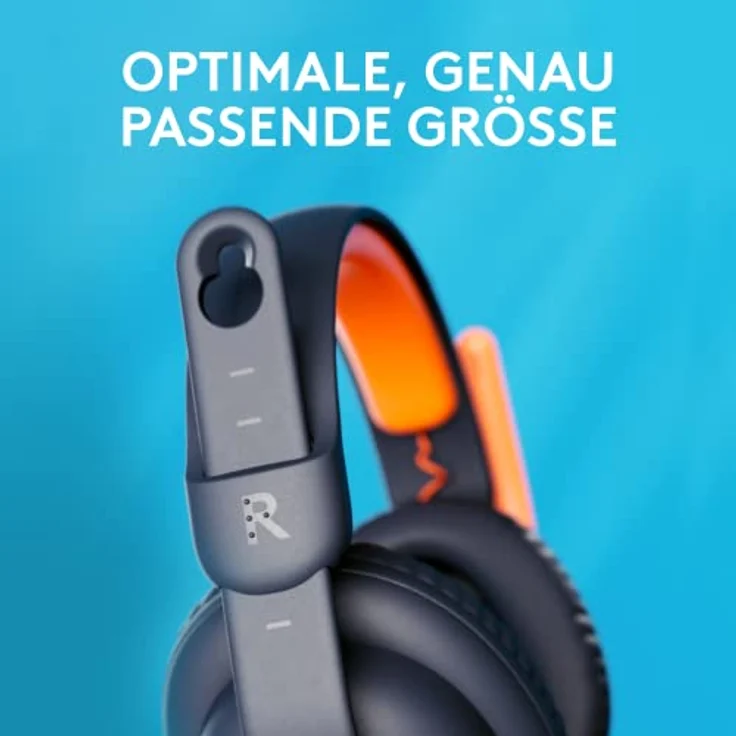 Logitech Zone Learn kabelgebundenes Headset mit Mikrofon für Schüler, Bequeme und verstellbare Passform für Kinder, 3,5 mm AUX, für Windows/macOS/iPadOS/Android/Mobilgeräte - Over-Ear, Blau – Bild 3