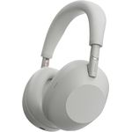Sony WH-1000XM6, Flagship Noise Cancelling Over-Ear Wireless Kopfhörer, Signature Hi-Res Sound, faltbares Design, 30 Std Akku, Silber