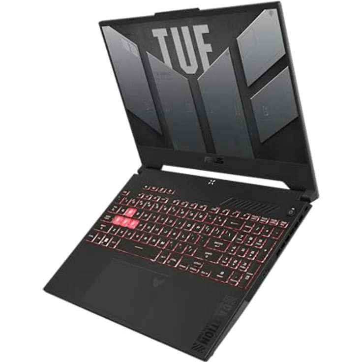 ASUS TUF Gaming A15 FA507UV-HQ055W AMD Ryzen™ 9 8945H Laptop 39,6 cm (15.6") Quad HD 16 GB DDR5-SDRAM 1 TB SSD NVIDIA GeForce RTX 4060 Wi-Fi 6 (802.11ax) Windows 11 Home Schwarz, Grau – Bild 4
