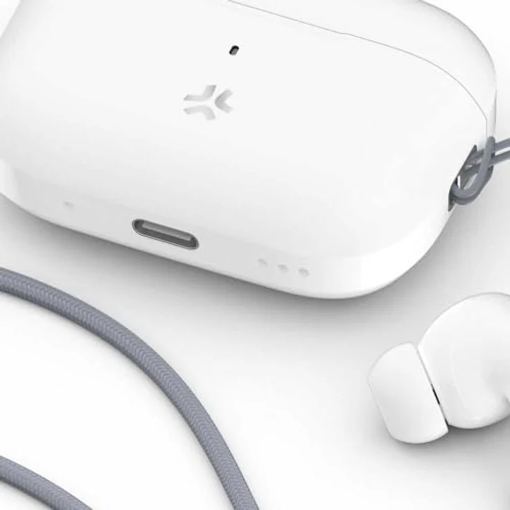 Celly HARMONYWH True Wireless Earphones, Aktive Geräuschunterdrückung, 5 h Akkulaufzeit, Kabelloses Laden, Weiss – Bild 3