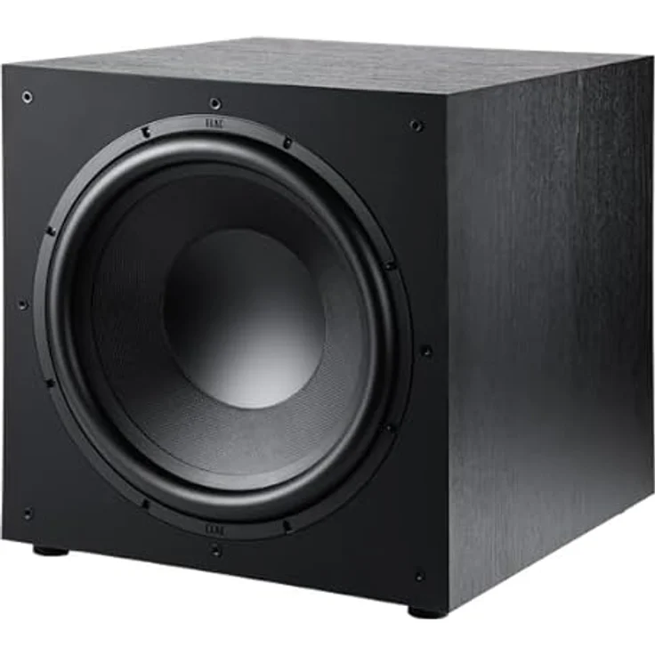 ELAC DEBUT 3.0 DS153, 15" Aktiver Subwoofer mit kraftvollen Bässen und Class-D-Verstärker, schwarzes Esche-Vinyl – Bild 1