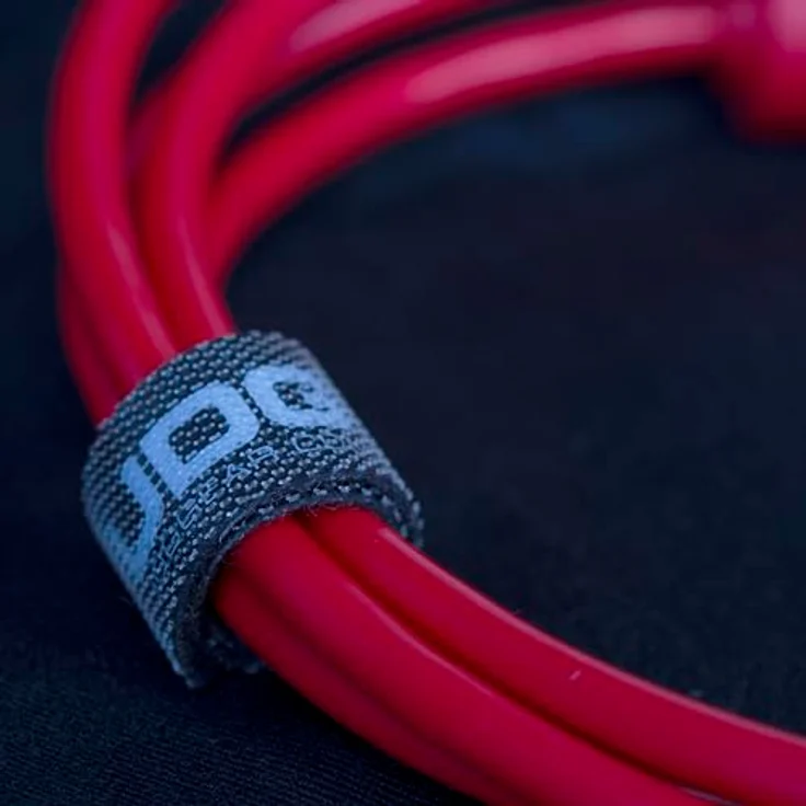 UDG Ultimate USB Cable - USB 3.2 C-C, Audio-optimiert, vergoldete Stecker, rot, gerade, 1.5 m (U99001RD) – Bild 3
