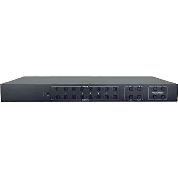 Vivolink HDMI 2.0 8x8, Matrix Switch w/GUI und RS232, TCP/IP, W126990684 (w/GUI und RS232, TCP/IP Control)