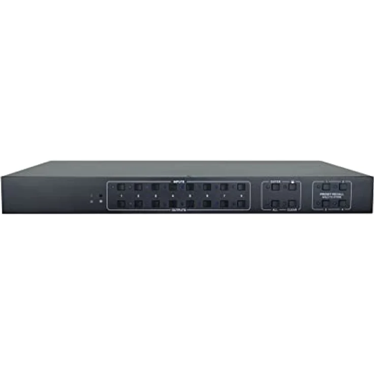 Vivolink HDMI 2.0 8x8, Matrix Switch w/GUI und RS232, TCP/IP, W126990684 (w/GUI und RS232, TCP/IP Control) – Bild 1