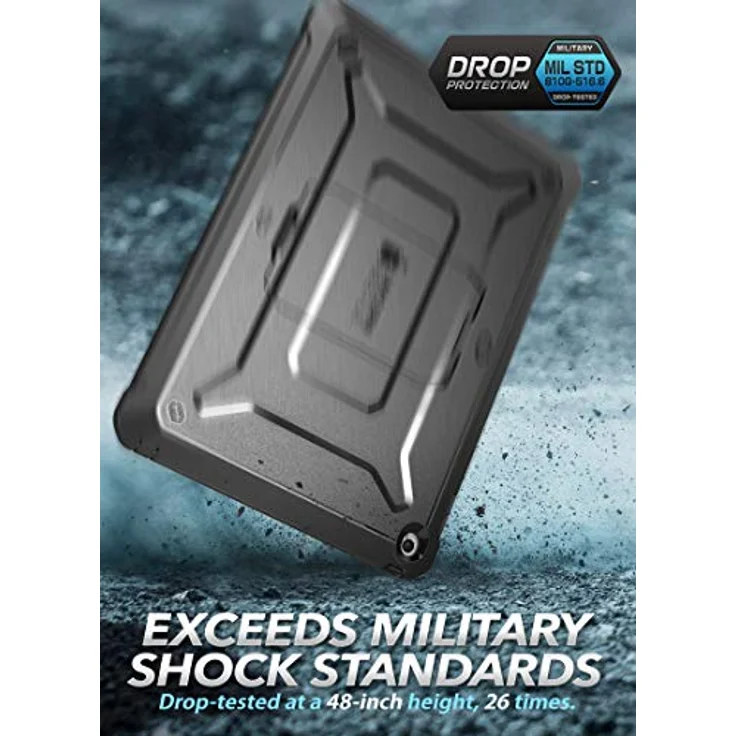 Supcase Unicorn Beetle Pro Rugged Case für Apple iPad 10,2 (2019), Schwarz – Bild 5