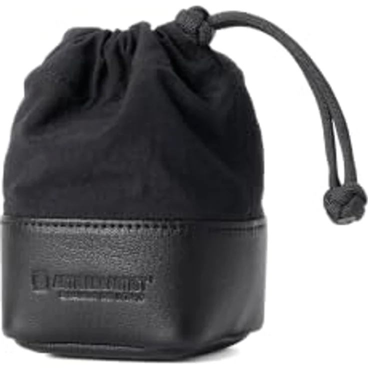Artisan & Artist ACAM LP 120 BKBK, Objektivtasche aus strapazierfähigem Textil mit eleganten Lederakzenten, Schwarz – Bild 1