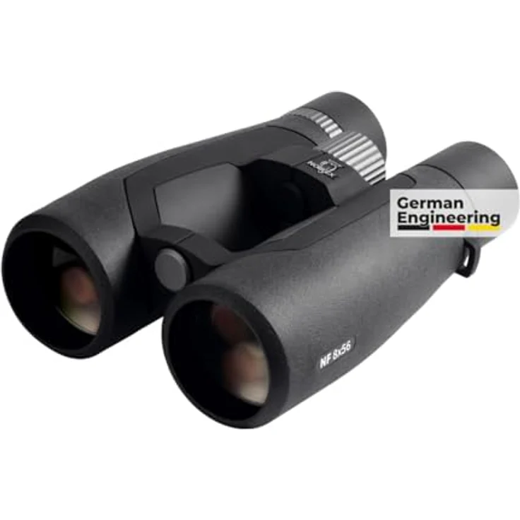 NOBLEX NF 8x56 Advanced, Fernglas für Dämmerung, wasserdicht, stoßfest, schwarz – Bild 1