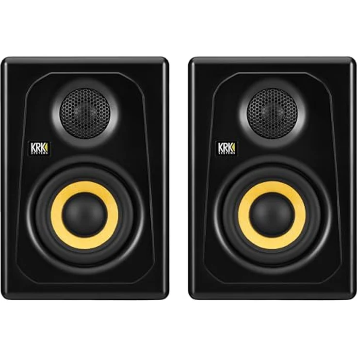 KRK Kreate 3, Aktive Studio-Monitore (Paar) mit 2-Wege-Bassreflex, 65 Watt Gesamtleistung, Bluetooth 5.3, 3,5 Zoll Tieftöner, Schwarz – Bild 2