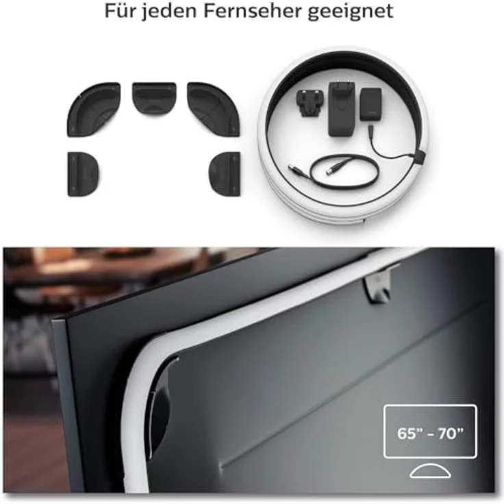 Philips Hue Play Gradient Lightstrip für 65 Zoll TV White & Color Ambiance – Bild 2