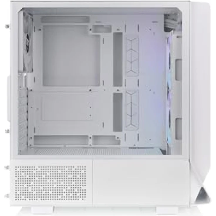 Thermaltake Ceres 350 MX | Mid Tower Chassis | Snow White mit Tempered Glass und Hidden Connector Kompatibilität – Bild 3