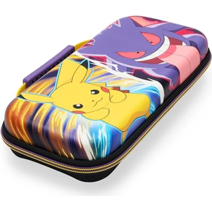 POWERA Protection Case für Nintendo Switch, Mehrfarbig, mit Fleecefutter, integrierter Spielständer und Stauraum für 9 Softwarekarten – Bild 2