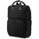 HP ENVY Urban 15,6 Zoll Rucksack (TSA-konformes Notebookfach, Hartschalenetui, RFID-Fach, Regenhülle, Trolley-Durchführung) schwarz