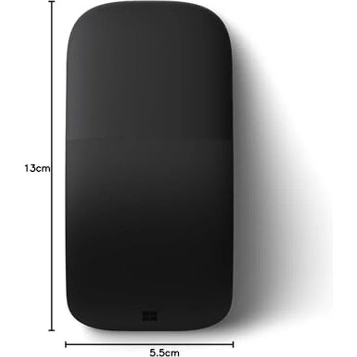 Microsoft Surface Arc (Kabellos), Maus, Schwarz – Bild 8